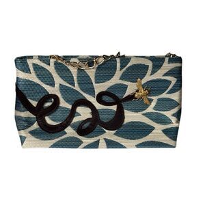 Add Libb Brass Bee Clutch with Chain Made is USA